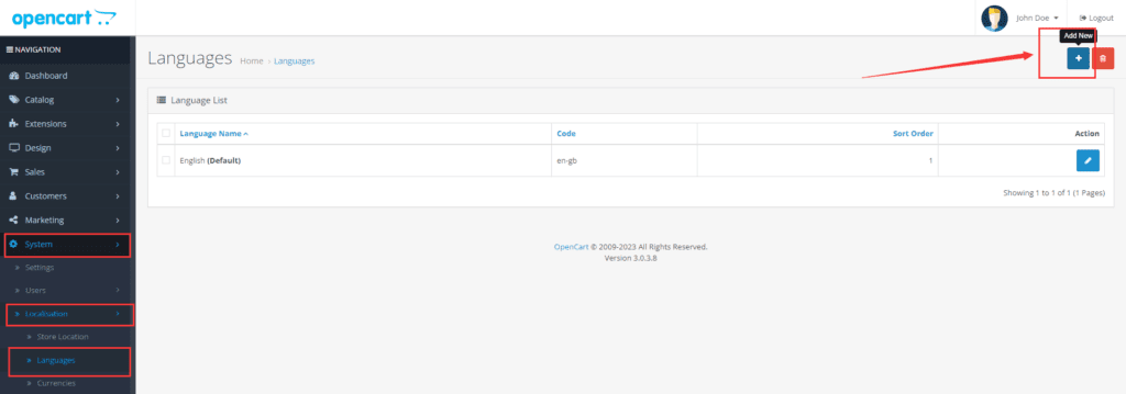 图片[13]-开源免费的在线电子商城 OpenCart 3.0.3.8 详细安装教程 - 我是怪兽-我是怪兽