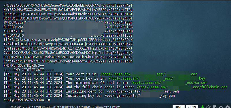 图片[7]-使用 acme.sh 申请泛域名证书 - 我是怪兽-我是怪兽