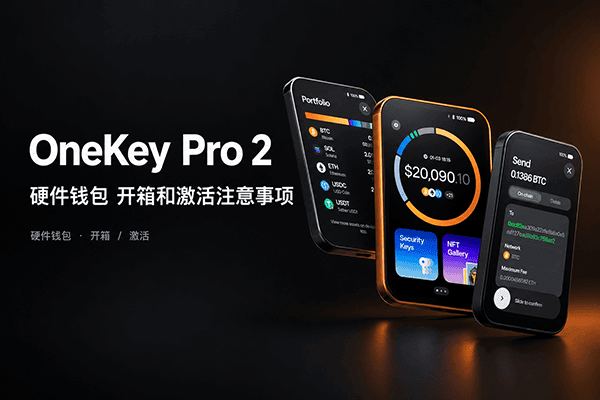 OneKey Pro 2 硬件钱包 开箱和激活注意事项-我是怪兽